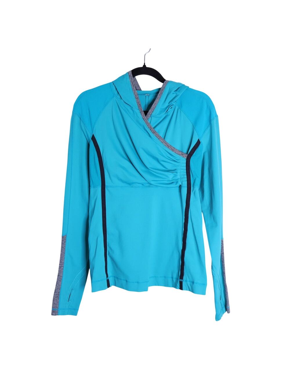 LULULEMON Hoodie Run For Your Life Pullover Oasis Deep Teal Active Women's 10
